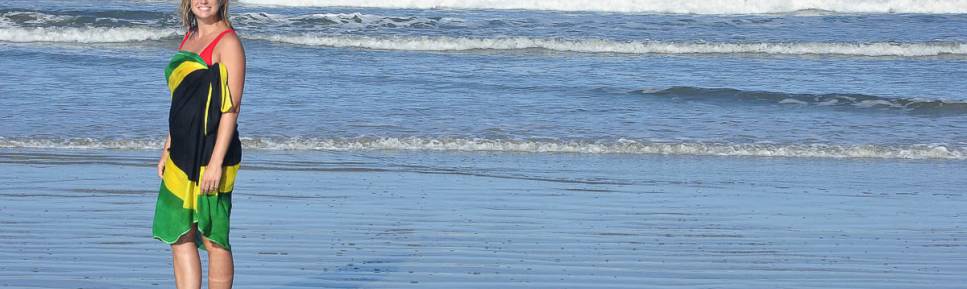 Dia de muito sol na Ilha do Mel, no litoral do Paraná